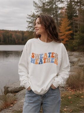 Sweater Weather Crewneck Sweatshirt Size S